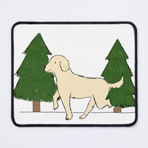 Item preview, In the Woods Dog Illustration designed and sold by bird-songs-.