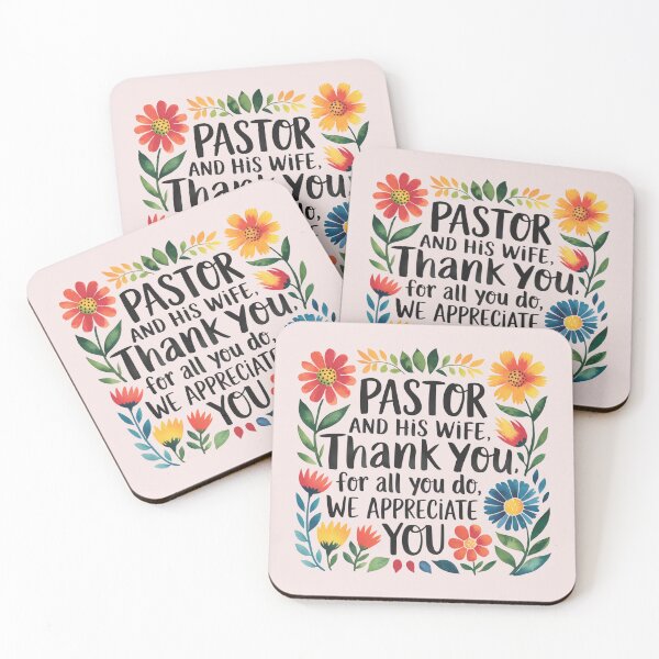 Item preview, Pastor and his Wife Appreciation Day Gifts, Pastor and Pastor's Wife Thank You For Your Ministry Christmas, Retirement designed and sold by Heritage Hive Studio.