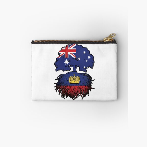 Item preview, Liechtenstein Liechtensteiner Australian Australia Tree Roots Flag designed and sold by FlagX.