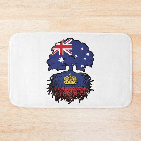 Item preview, Liechtenstein Liechtensteiner Australian Australia Tree Roots Flag designed and sold by FlagX.