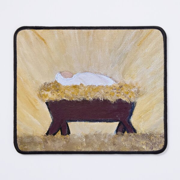 Item preview, Jesus in a manger  designed and sold by ArtfullySue.