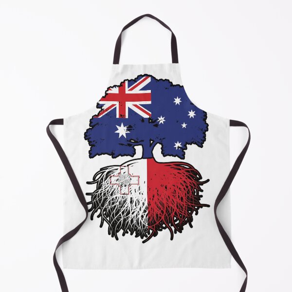 Item preview, Malta Maltese Australian Australia Tree Roots Flag designed and sold by FlagX.