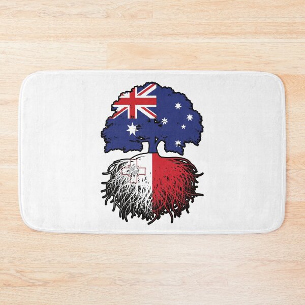 Item preview, Malta Maltese Australian Australia Tree Roots Flag designed and sold by FlagX.