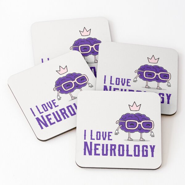 Item preview, I love neurology - Neurologists - Neurosurgeons - Neurobiology, neurology, neuroscience designs designed and sold by ScientistArtist.