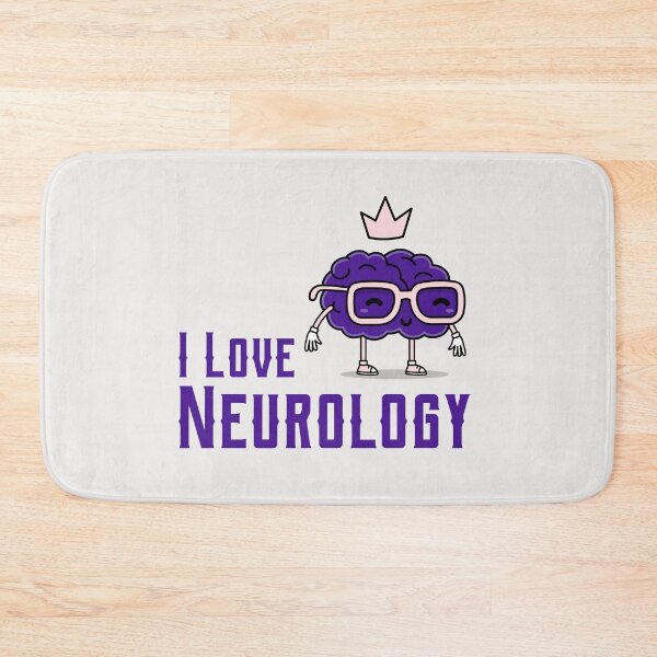 Item preview, I love neurology - Neurologists - Neurosurgeons - Neurobiology, neurology, neuroscience designs designed and sold by ScientistArtist.