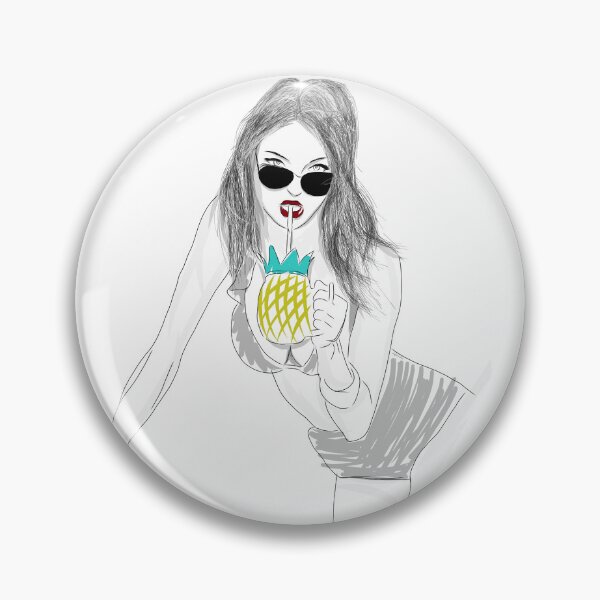Item preview, Pineapple Babe designed and sold by WhatJohnaDraw.