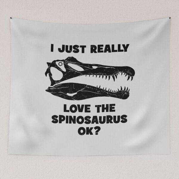 Item preview, Spinosaurus Skull Fossil designed and sold by NicGrayGraphic.