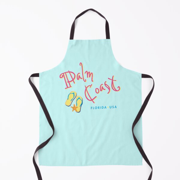 Item preview, Palm Coast Florida Typographic Flip Flop Design designed and sold by Futurebeachbum.