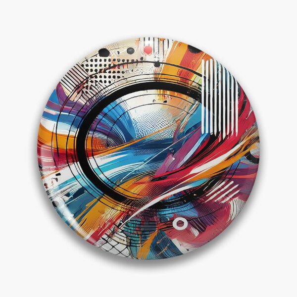 Item preview, Abstract Explosion of Dynamic Colors designed and sold by FAONIM.