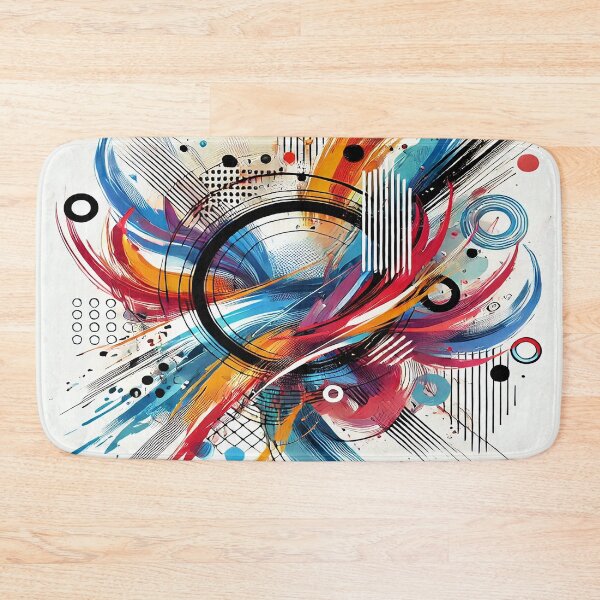 Item preview, Abstract Explosion of Dynamic Colors designed and sold by FAONIM.
