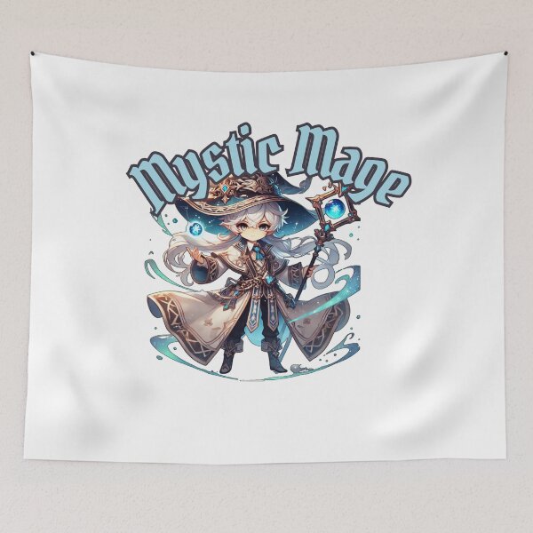 Item preview, Mystic Mage Powerful Arcane Sorcerer Fantasy Design designed and sold by kylmllr101684.