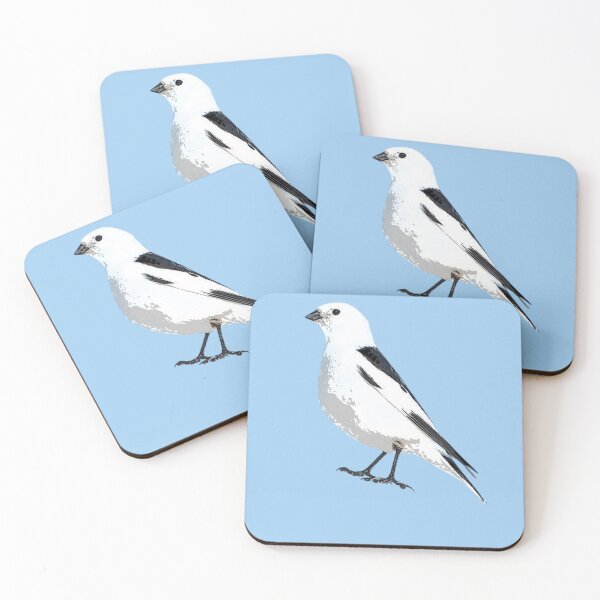 Item preview, Snow Bunting Color Design  designed and sold by designsasstultd.
