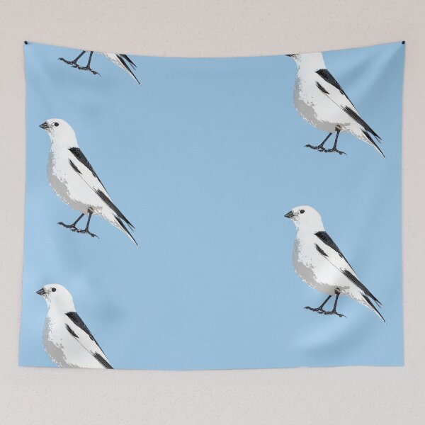 Item preview, Snow Bunting Color Design  designed and sold by designsasstultd.