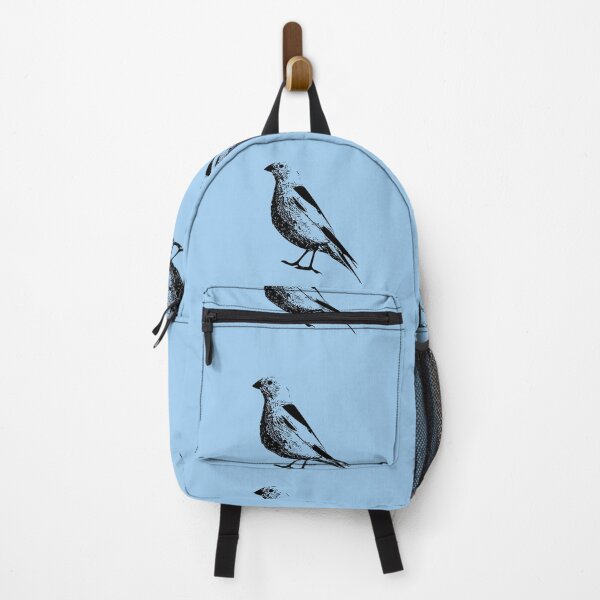 Item preview, Snow Bunting Black Design designed and sold by designsasstultd.