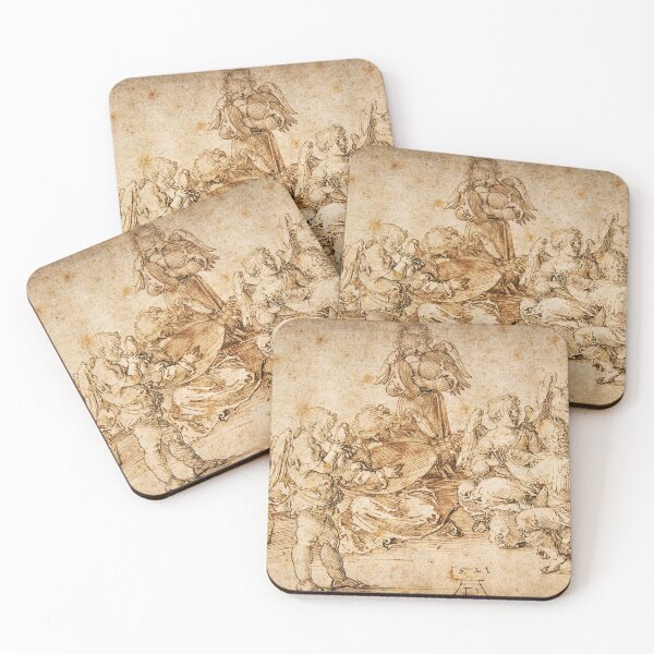 Item preview, Music Making Angels,Drawing by Albrecht Durer designed and sold by BulganLumini.