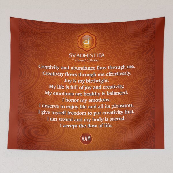Item preview, Sacral Chakra Affirmations - 87 designed and sold by chakraplaza.