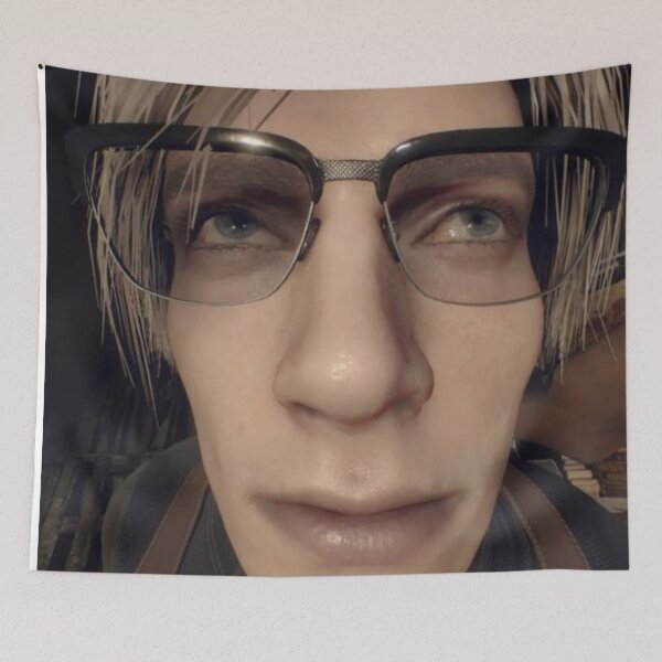 Artikelvorschau, Leon S Kennedy Brille Romantisches Bild RE4 Seelenverwandter entworfen und verkauft von Neesu.