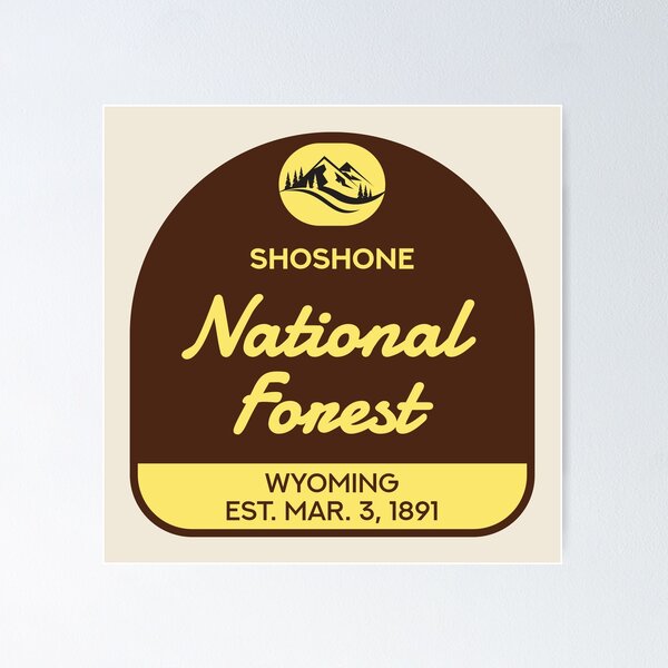 Artikelvorschau, Jahrgang des Shoshone National Forest entworfen und verkauft von RabbitK.