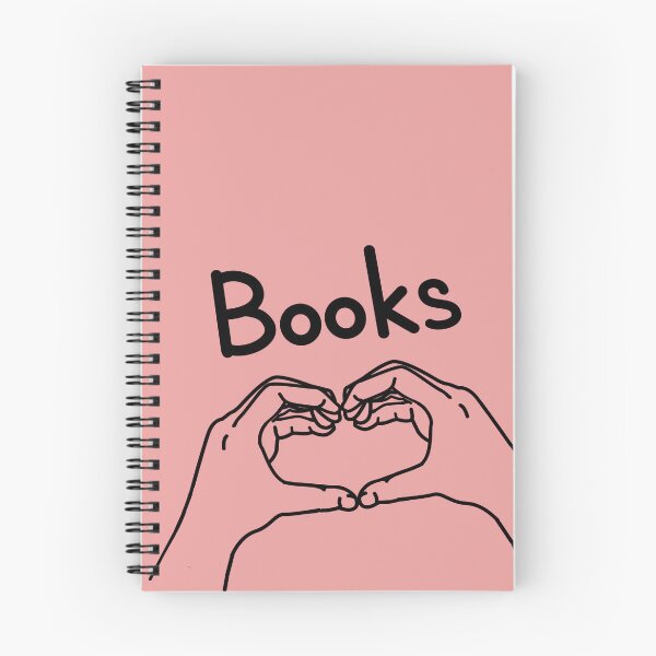 Item preview, Book Lover Hand Heart Design designed and sold by ClearAndHappy.