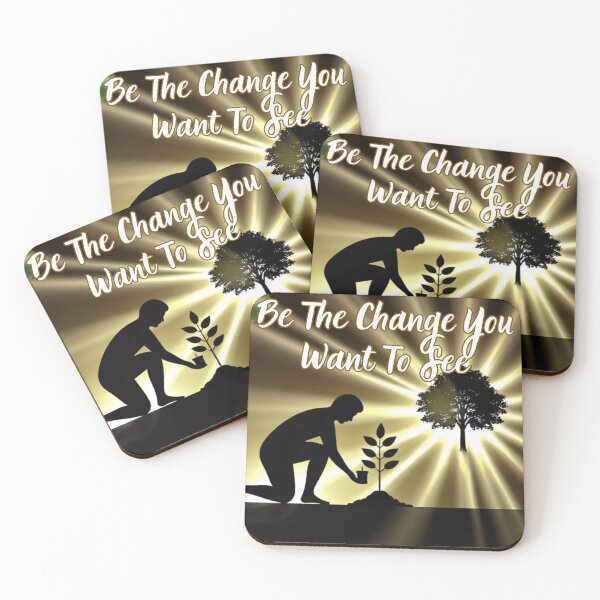 Item preview, Be The Change You Want To See designed and sold by Rafał Stadnik.