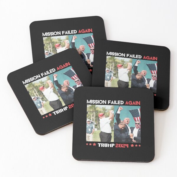 Item preview, Missed Twice Trump 2024 designed and sold by MikaylaThomps.