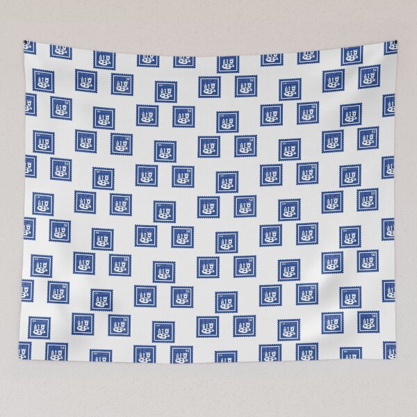 Item preview, Art | Royal Blue & White Stamps | College Painting Monet Major | Drawing History Graduate School Class | Paint Draw 2D Artist Job | University Degree Minor | StampHeed 006 designed and sold by StampHeed.