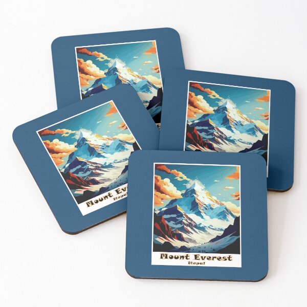 Item preview, Mount Everest Nepal Travel and Tourism Advertising Print designed and sold by posterbobs.
