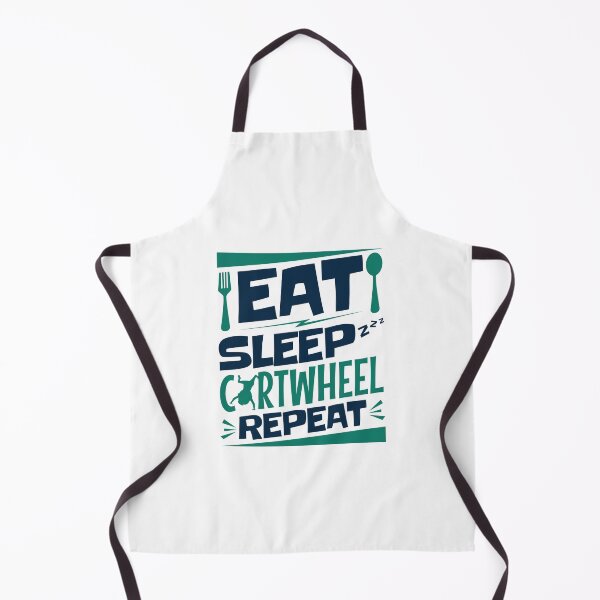 Item preview, Eat Sleep Cartwheel Repeat Gymnastics designed and sold by jaygo.