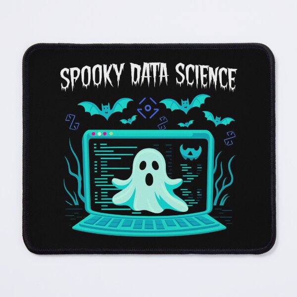 Artikelvorschau, Gruselige Data Science, lustige Data Science, Statistik und Halloween entworfen und verkauft von NoetherSym.