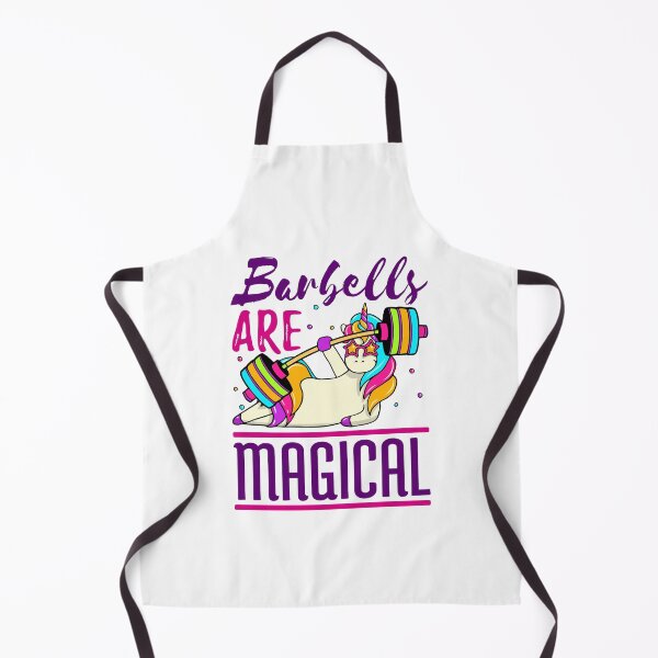 Item preview, Barbells are Magical Unicorn Gym Workout Weightlifting designed and sold by jaygo.