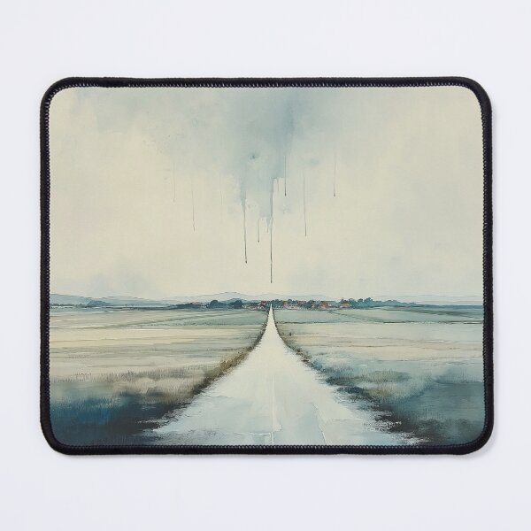 Item preview, Endless Road to Horizon | Minimalist Landscape designed and sold by solynneart.