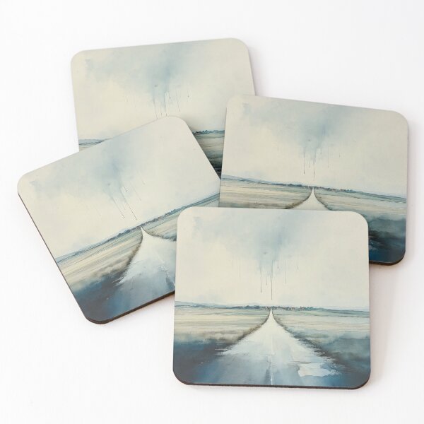 Item preview, Endless Road to Horizon | Minimalist Landscape designed and sold by solynneart.