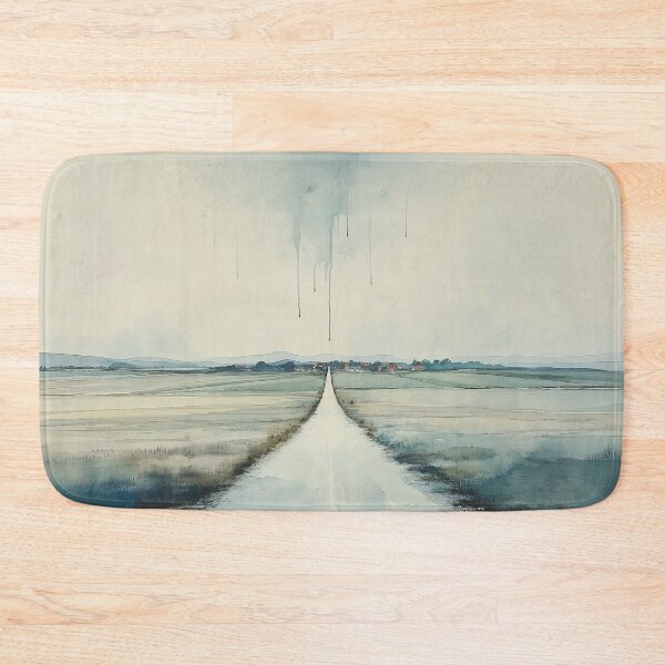 Item preview, Endless Road to Horizon | Minimalist Landscape designed and sold by solynneart.