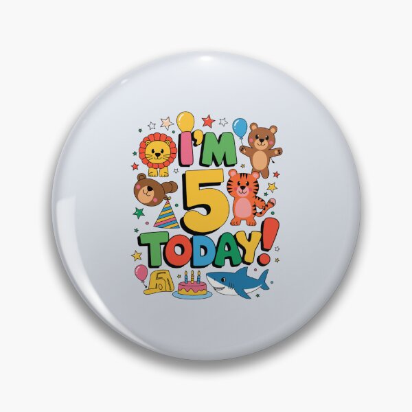 Item preview, I'm 5 today designed and sold by SignumShop.