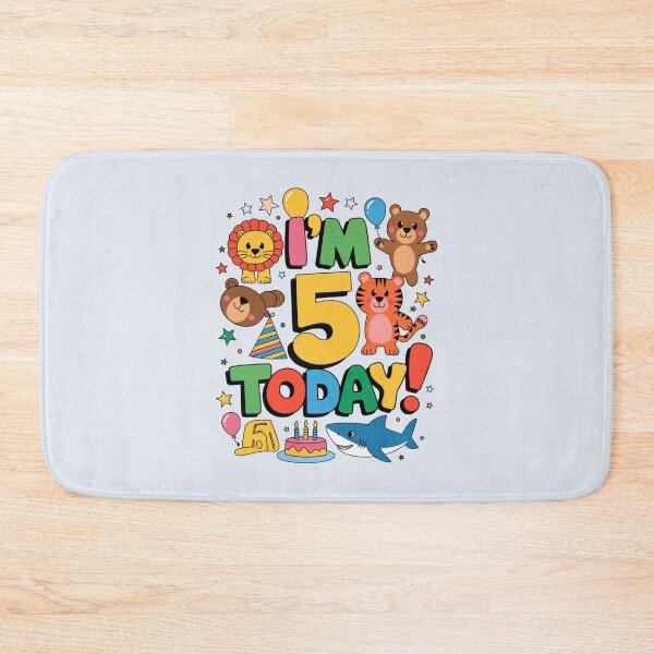 Item preview, I'm 5 today designed and sold by SignumShop.