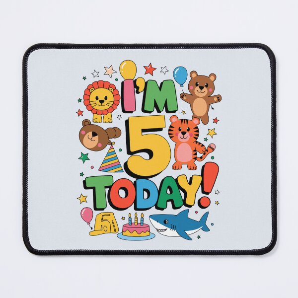 Item preview, I'm 5 today designed and sold by SignumShop.