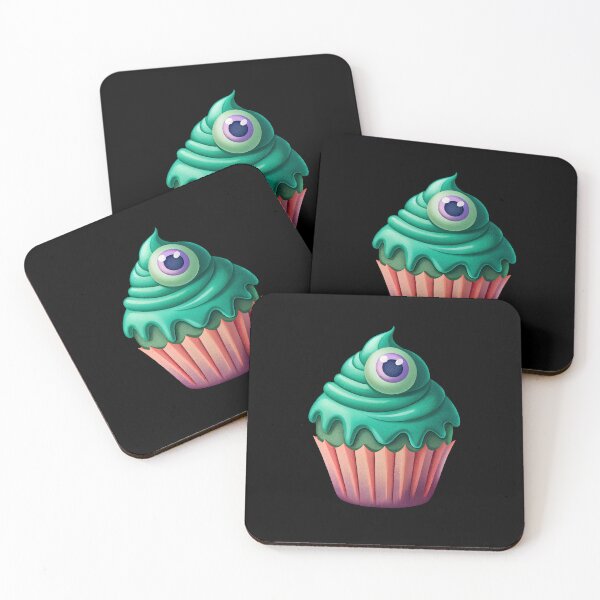 Item preview, Creepy Cupcake with Eyeball Topper designed and sold by Itsheartshop.