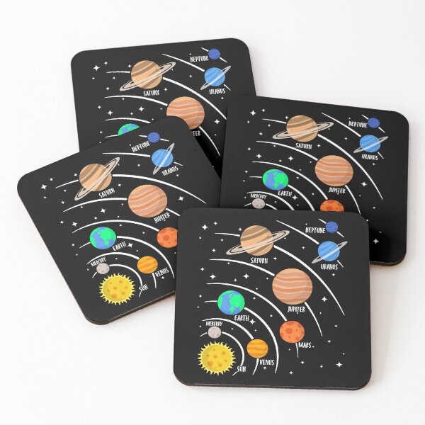 Item preview, Colorful Planets Solar Systems - Space Science designed and sold by ScienceCorner.