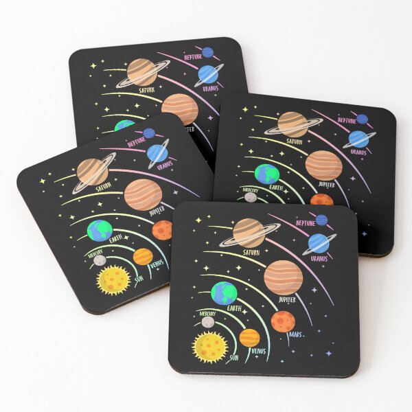 Item preview, Colorful Planets Solar Systems - Space Science designed and sold by ScienceCorner.