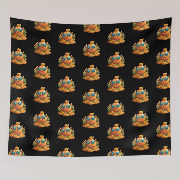 Item preview, Cool Pumpkin with Sunglasses designed and sold by Itsheartshop.