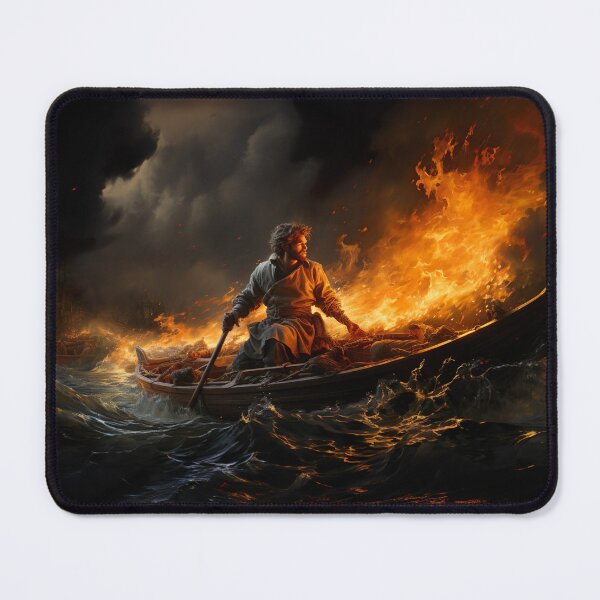 Item preview, Baroque - The Boatman designed and sold by KootenayDesigns.