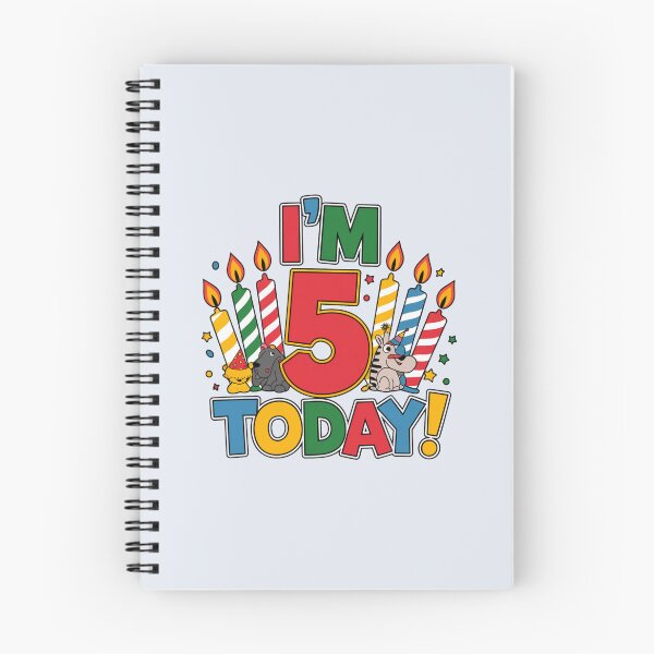 Item preview, I'm 5 today designed and sold by SignumShop.