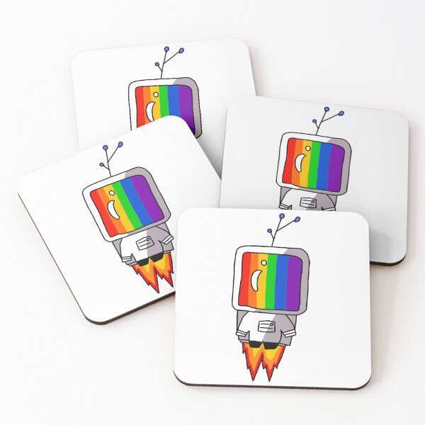 Item preview, Rainbow spaceman designed and sold by Brainysauce.