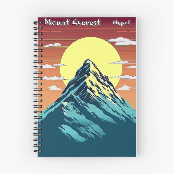 Item preview, Mount Everest Nepal in The Himalayas Travel and Tourism Advertising Print designed and sold by posterbobs.