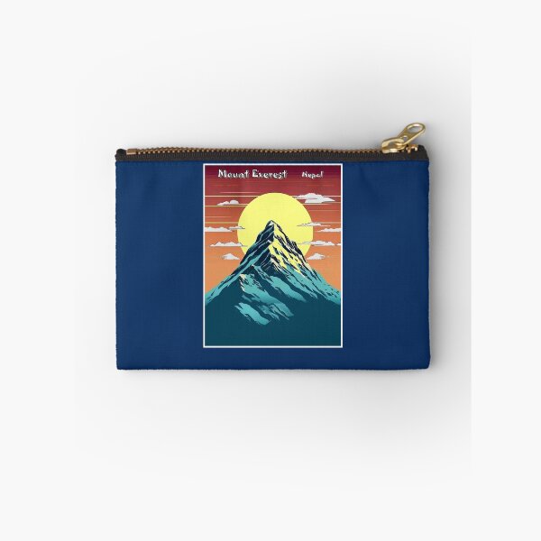 Item preview, Mount Everest Nepal in The Himalayas Travel and Tourism Advertising Print designed and sold by posterbobs.
