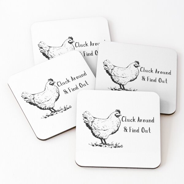 Item preview, Cluck Around & Find Out classic t-shirt designed and sold by hachoumy.