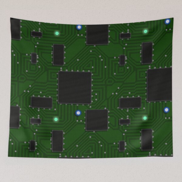 Item preview, Futuristic Circuit Layers designed and sold by mittie101.