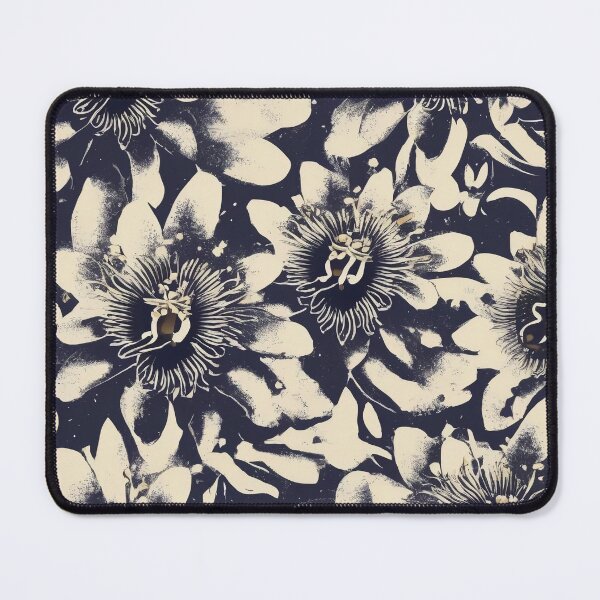 Item preview, Passion Flower Passiflora Incarnata Minimalist Herbal Medicine Allover Pattern designed and sold by DreamCraze.