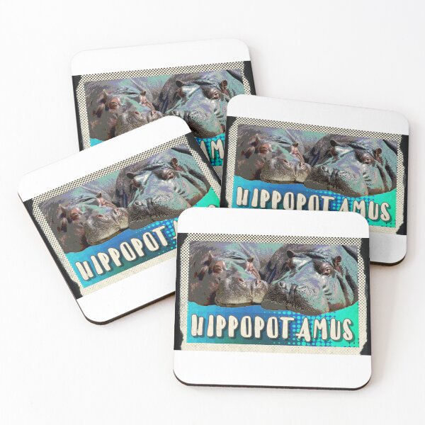 Item preview, Lazy Daisy Hippopotamus designed and sold by dpenn.