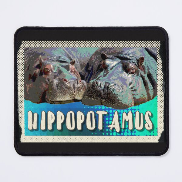 Item preview, Lazy Daisy Hippopotamus designed and sold by dpenn.
